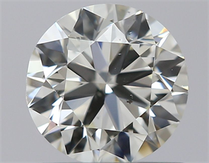 Foto Diamante Natural 0.70 quilates, Redondo , Color J, claridad SI1 y certificado IGI de