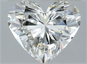 Natural Diamond 2.01 Carats, Heart with  Cut, H Color, VS2 Clarity and Certified by GIA
