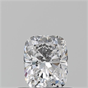 Diamante Natural 0.55 quilates, Del cojín , Color D, claridad VVS1 y certificado GIA