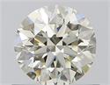 Diamante Natural 0.60 quilates, Redondo , Color I, claridad IF y certificado IGI