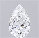 Natural Diamond 2.02 Carats, Pear with  Cut, E Color, VS2 Clarity and Certified by GIA