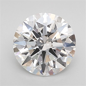 Picture of Lab Grown Diamond 1.56 Carats, Round with Ideal Cut, D Color, VS2 Clarity and Certified by IGI