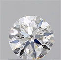 Diamante Natural 0.70 quilates, Redondo , Color D, claridad VS2 y certificado GIA