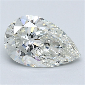 Foto Diamante Natural 2.01 quilates, De pera , Color I, claridad I1 y certificado GIA de