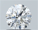 Diamante Natural 0.70 quilates, Redondo , Color F, claridad VS1 y certificado GIA