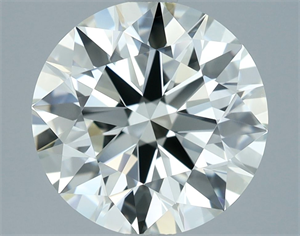 Picture of Natural Diamond 2.99 Carats, Round with Excellent Cut, J Color, VVS1 Clarity and Certified by IGI
