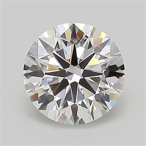Picture of Lab Grown Diamond 1.03 Carats, Round with Ideal Cut, D Color, VVS1 Clarity and Certified by IGI
