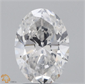 Natural Diamond 2.01 Carats, Oval with  Cut, F Color, SI2 Clarity and Certified by GIA