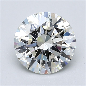 Foto Diamante Natural 1.71 quilates, Redondo , Color I, claridad VS2 y certificado GIA de