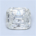 Natural Diamond 0.86 Carats, Cushion with  Cut, J Color, I2 Clarity and Certified by GIA