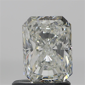 Picture of Natural Diamond 1.08 Carats, Radiant with  Cut, I Color, VS2 Clarity and Certified by GIA