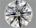 Diamante Natural 1.70 quilates, Redondo , Color F, claridad VS2 y certificado GIA