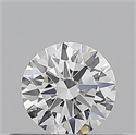 Diamante Natural 0.41 quilates, Redondo , Color D, claridad VVS1 y certificado GIA