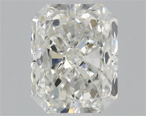 Picture of Natural Diamond 0.70 Carats, Radiant with  Cut, I Color, SI1 Clarity and Certified by GIA