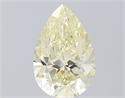 Natural Diamond 1.54 Carats, Pear with  Cut, L Color, SI1 Clarity and Certified by IGI