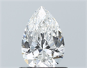 Natural Diamond 0.70 Carats, Pear with  Cut, F Color, VS1 Clarity and Certified by GIA