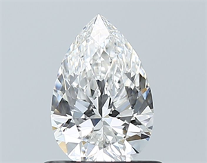Picture of Natural Diamond 0.70 Carats, Pear with  Cut, F Color, VS1 Clarity and Certified by GIA
