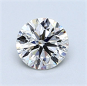 Diamante Natural 1.01 quilates, Redondo , Color H, claridad I1 y certificado GIA