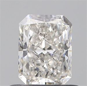 Picture of Natural Diamond 0.59 Carats, Radiant with  Cut, G Color, VVS2 Clarity and Certified by GIA
