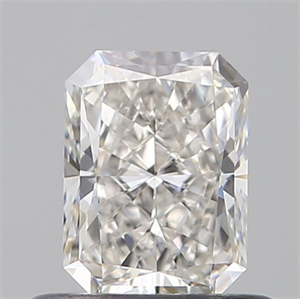 Picture of Natural Diamond 0.59 Carats, Radiant with  Cut, G Color, VVS2 Clarity and Certified by GIA