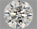 Natural Diamond 0.40 Carats, Round with Very Good Cut, I Color, SI2 Clarity and Certified by GIA