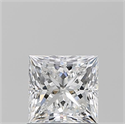 Natural Diamond 1.02 Carats, Princess with  Cut, E Color, VS1 Clarity and Certified by GIA