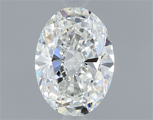 Picture of Natural Diamond 0.50 Carats, Oval with  Cut, G Color, SI2 Clarity and Certified by GIA