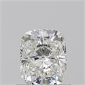 Natural Diamond 0.70 Carats, Cushion with  Cut, H Color, VS2 Clarity and Certified by GIA