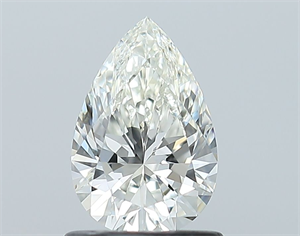 Picture of Natural Diamond 0.81 Carats, Pear with  Cut, I Color, VVS1 Clarity and Certified by GIA