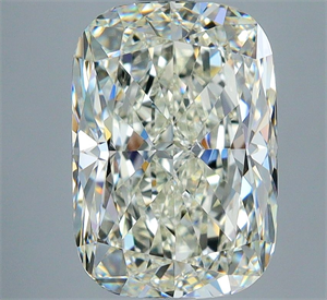 Foto Diamante Natural 3.04 quilates, Del cojín , Color K, claridad VVS2 y certificado GIA de