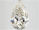 Natural Diamond 2.52 Carats, Pear with  Cut, I Color, VS2 Clarity and Certified by GIA