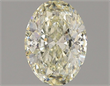 Natural Diamond 1.41 Carats, Oval with  Cut, L Color, VVS1 Clarity and Certified by GIA