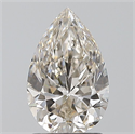 Natural Diamond 1.50 Carats, Pear with  Cut, K Color, VS1 Clarity and Certified by GIA