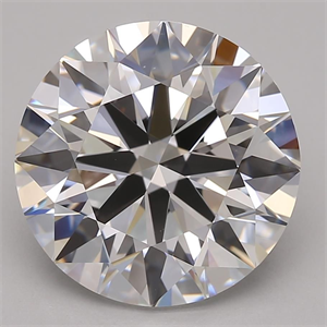 Picture of Lab Grown Diamond 7.12 Carats, Round with Excellent Cut, D Color, IF Clarity and Certified by GIA