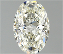 Diamante Natural 0.73 quilates, Ovalado , Color I, claridad VVS2 y certificado IGI