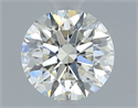 Diamante Natural 0.55 quilates, Redondo , Color J, claridad VVS2 y certificado GIA