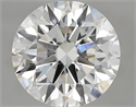 Del inventario de diamantes de laboratorio, 3.03 quilates, Redondo , Color H, claridad VVS2 y certificado IGI