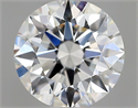 Diamante Natural 0.45 quilates, Redondo , Color F, claridad VVS1 y certificado GIA