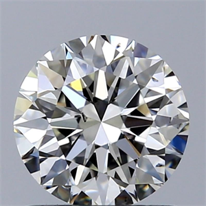 Foto Diamante Natural 0.90 quilates, Redondo , Color H, claridad SI1 y certificado GIA de