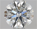 Diamante Natural 0.50 quilates, Redondo , Color G, claridad IF y certificado GIA
