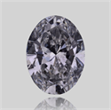Natural Diamond 0.51 Carats, Oval with  Cut, E Color, I1 Clarity and Certified by GIA