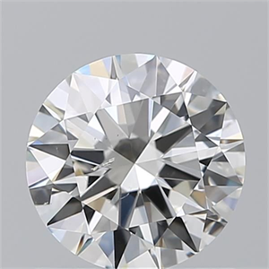 Picture of Natural Diamond 0.90 Carats, Round with Excellent Cut, I Color, SI1 Clarity and Certified by GIA