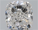 Natural Diamond 0.71 Carats, Cushion with  Cut, G Color, VS2 Clarity and Certified by GIA