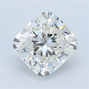 Foto Diamante Natural 0.90 quilates, Del cojín , Color I, claridad VS1 y certificado GIA de