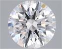 Lab Grown Diamond 2.53 Carats, Round with Ideal Cut, F Color, VVS1 Clarity and Certified by IGI