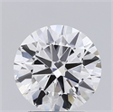 Del inventario de diamantes de laboratorio, 2.40 quilates, Redondo , Color D, claridad VS2 y certificado IGI