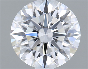 Picture of Lab Grown Diamond 1.21 Carats, Round with Ideal Cut, D Color, VVS2 Clarity and Certified by IGI