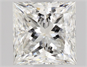 Natural Diamond 1.05 Carats, Princess with  Cut, G Color, VVS1 Clarity and Certified by GIA