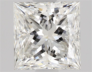 Picture of Natural Diamond 1.05 Carats, Princess with  Cut, G Color, VVS1 Clarity and Certified by GIA