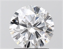 Lab Grown Diamond 1.50 Carats, Round with Very Good Cut, D Color, VVS2 Clarity and Certified by IGI